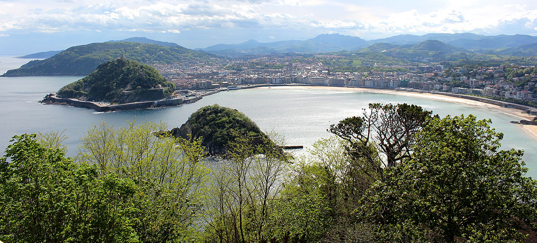 Die Altstadt von San Sebastian