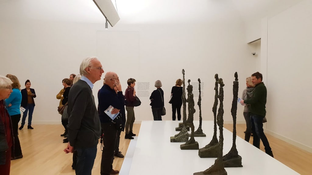 travel-tips-zwolle-staedtetrip-museum-de-fundatie-giacometti "class =" wp-image-9707 "srcset =" https://www.nicolos-reiseblog.de/wp-content/uploads/2019/01/travel-tips- zwolle-staedtetrip-Museum-de-Fundatie-giacometti-1024x576.jpg 1024w, https://www.nicolos-reiseblog.de/wp-content/uploads/2019/01/travel-tips-wedst-staedtetrip-museum-de-fundatie -giacometti-300x169.jpg 300w, https://www.nicolos-reiseblog.de/wp-content/uploads/2019/01/reisetipps-zwolle-staedtetrip-Museum-de-Fundatie-giacometti-800x450.jpg 800w, https : //www.nicolos-reiseblog.de/wp-content/uploads/2019/01/reisetipps-zwolle-staedtetrip-Museum-de-Fundatie-giacometti.jpg 1200w, https://www.nicolos-reiseblog.de/ wp-content/uploads/2019/01/reisetipps-zwolle-staedtetrip-Museum-de-Fundatie-giacometti-300x169@2x.jpg 600w "sizes =" (max-width: 1024px) 100vw, 1024px "/>
 
<figcaption>Ingewikkelde sculpturen van Alberto Giacometti</figcaption></figure>
<p>U realiseert zich dat u een bezoek aan het Museum de Fundatie tijdens een stedentrip in Zwolle niet mag missen.</p>
<p>Zelfs als je geen fan bent van moderne kunst, zou je eens naar dit opwindende museum moeten kijken.</p>
<div class=