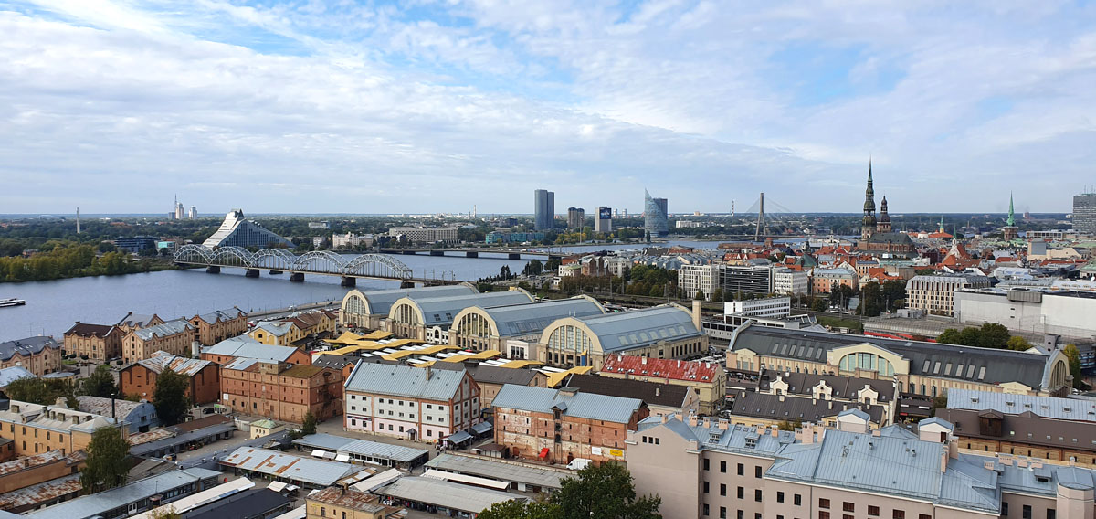 Ostsee-Rundreise-riga-aussicht