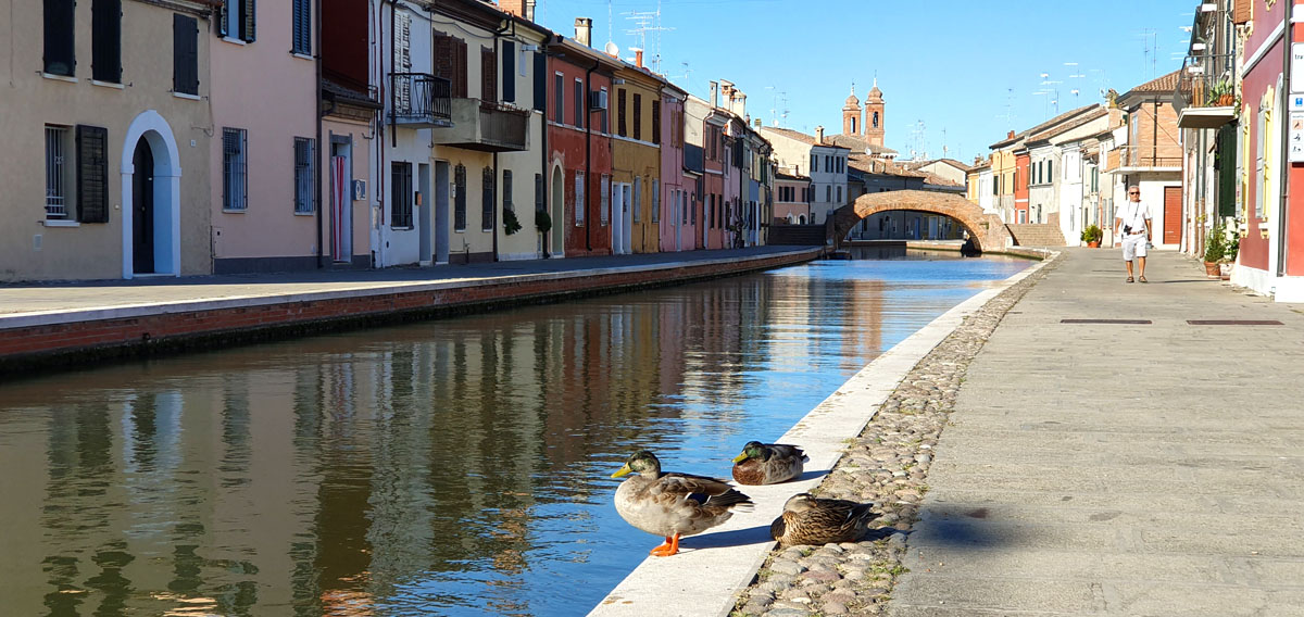 Comacchio Sehenswürdigkeiten | Natur, Meer und Geschichte