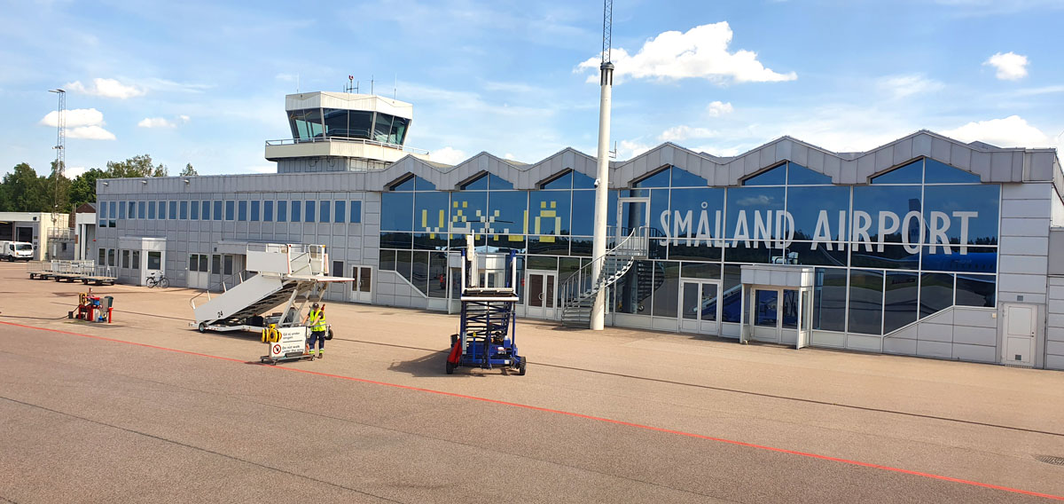 schweden-rundreise-smaland-oland-flughafen-vaexjoe