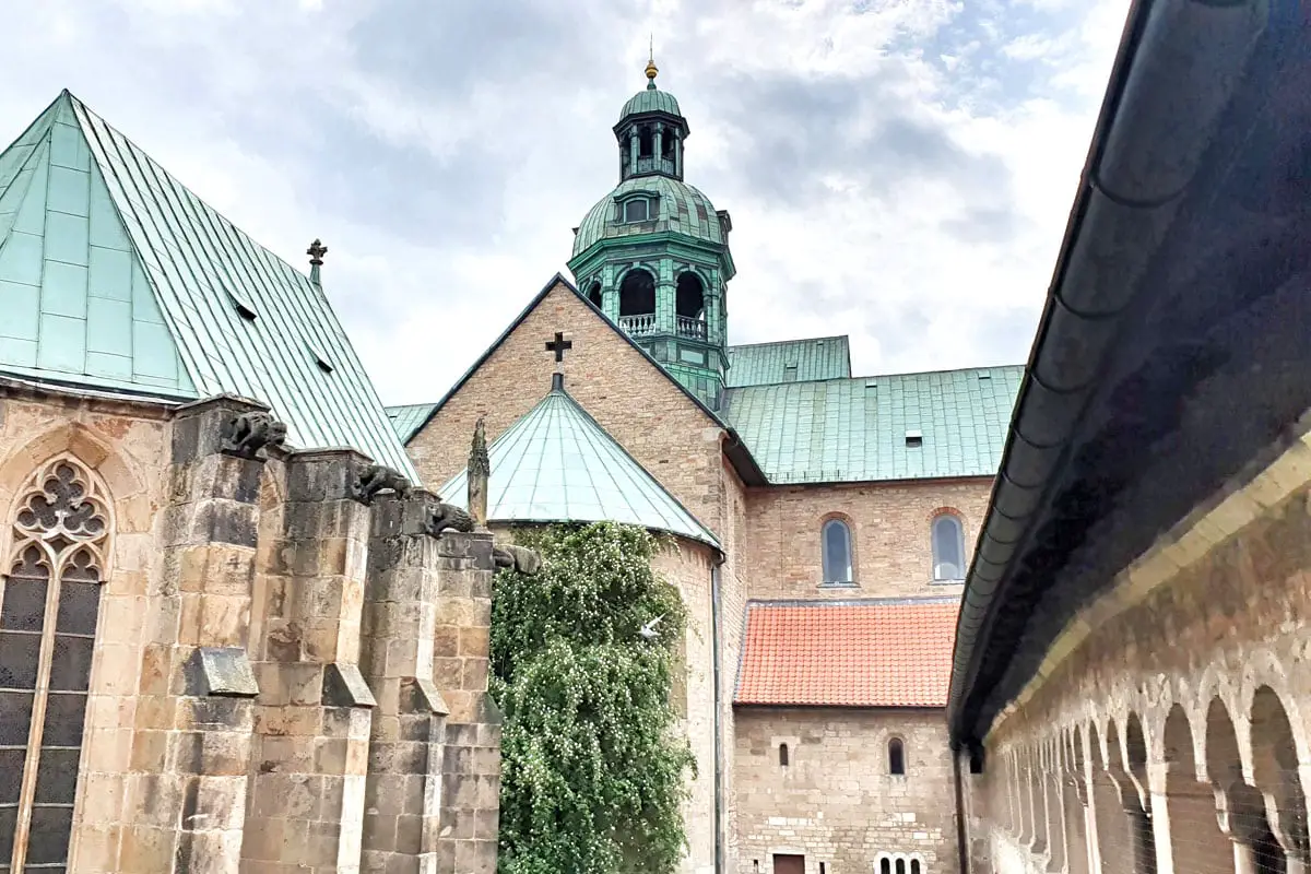 Hildesheim kathedraal perspectief