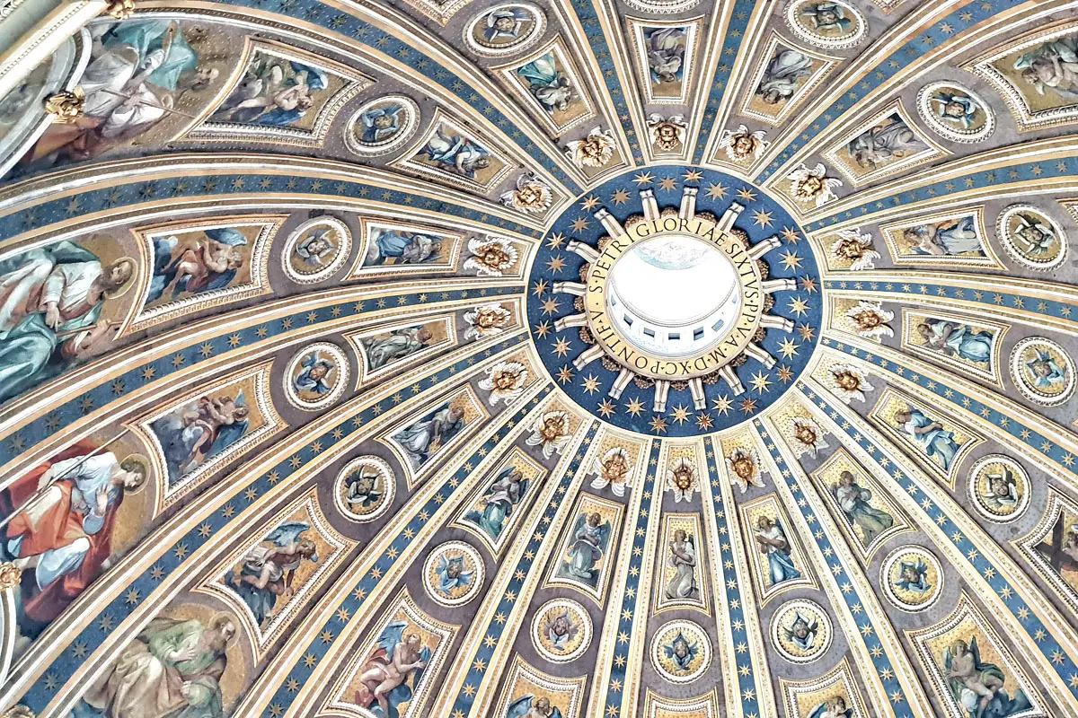 Vaticaanstad koepelplafond