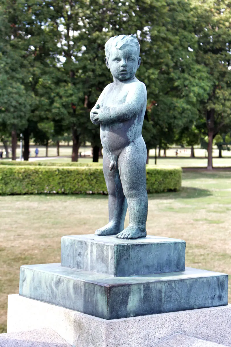 Vigeland-Skulpturenpark-baby