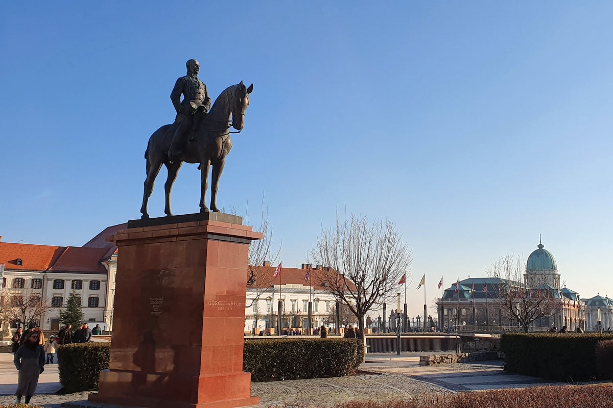 budapest-burgberg-Reiterstatue-Eugenio-di-Savoia