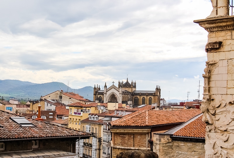 Spanien_Rundreise_Baskenland_Vitoria_Gateiz_Santa_Maria_Ausblick