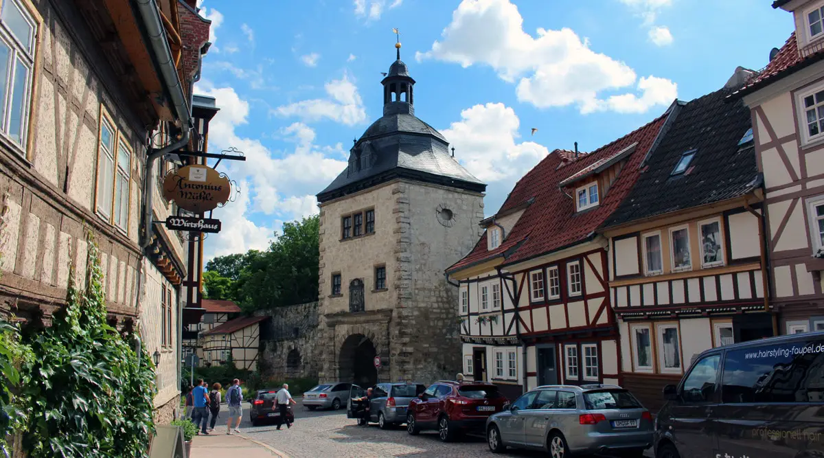 Mühlhausen in Thüringen is een van de mooiste steden van Oost-Duitsland